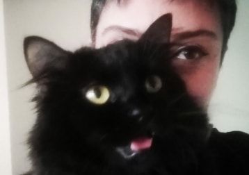 Portrait of Trilly, the cat