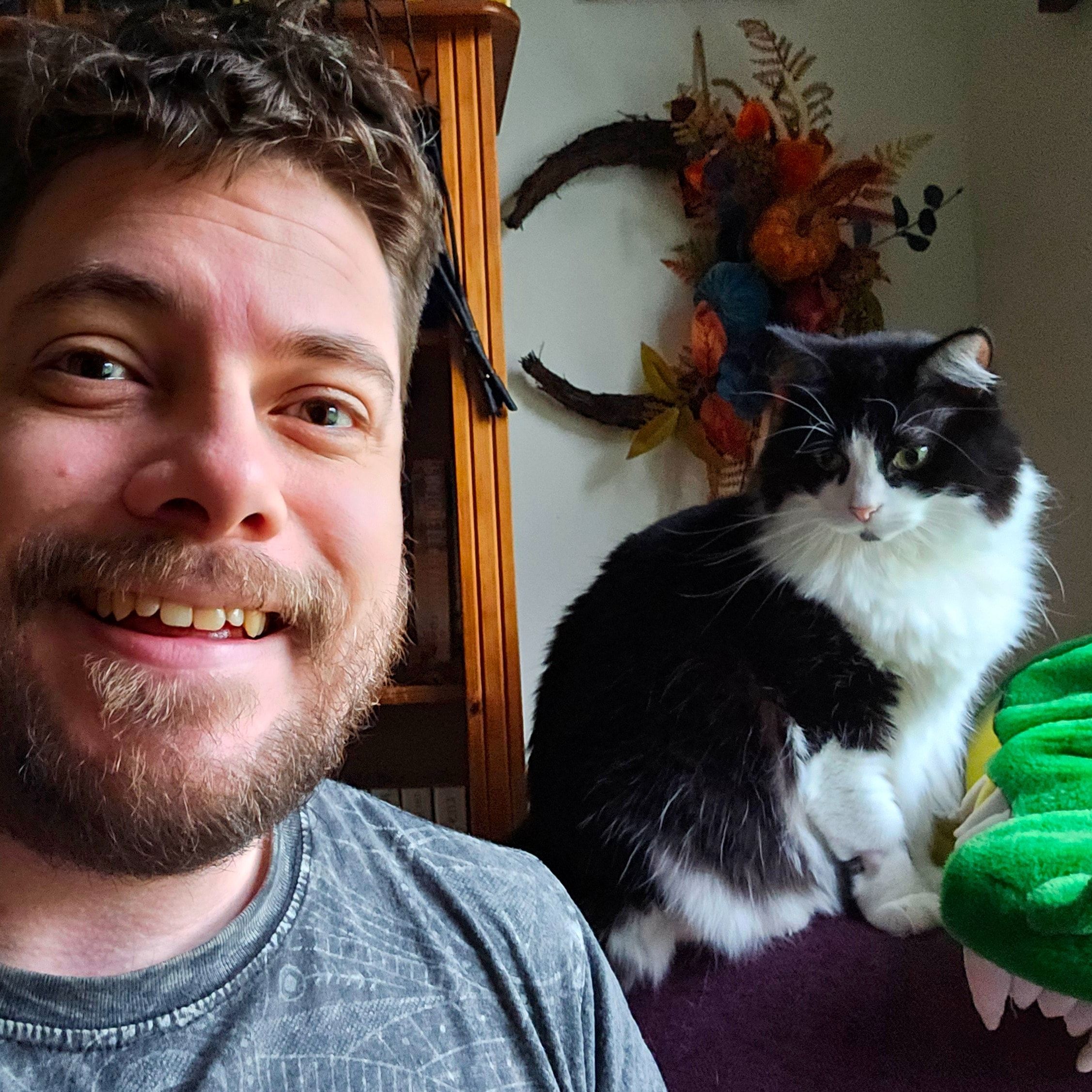 Portrait of Esme, the cat